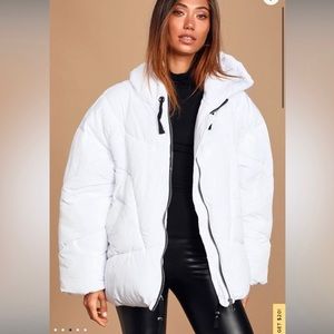 Free people puffer jacket medium